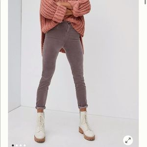 AG Slim Straight Corduroy Jeggings